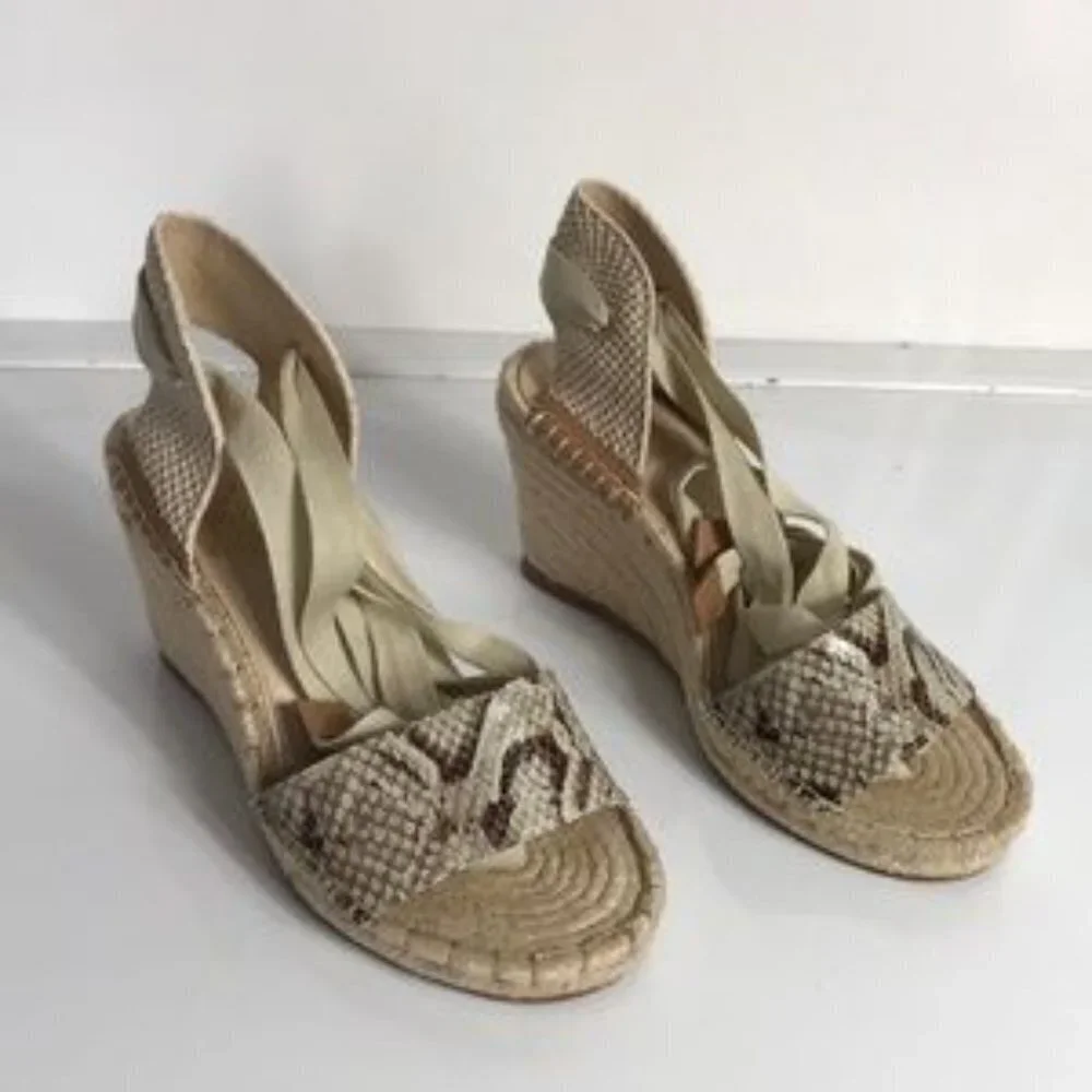 Vince Camuto Levernta Ankle Wrap Espadrilles Wedge
